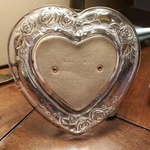 Clear small heart picture frame
